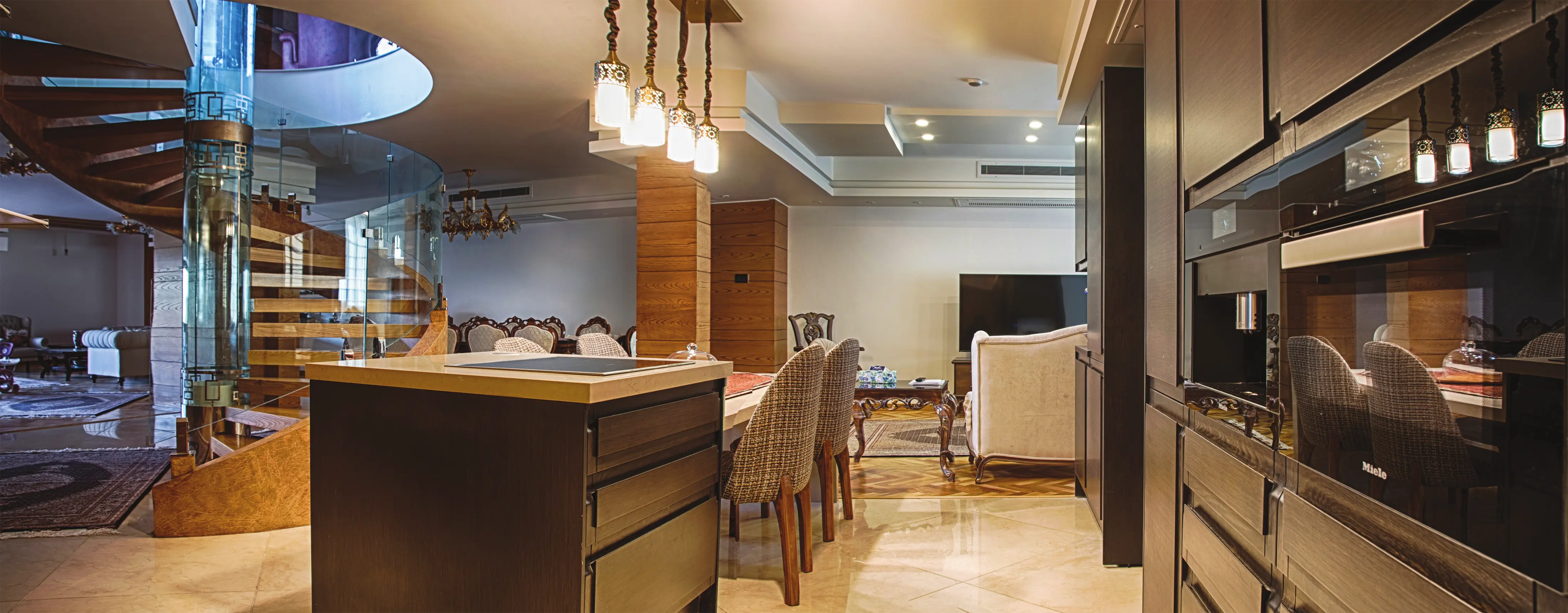 Natural Veneer Kitchen